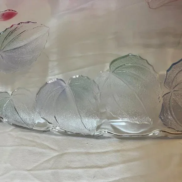 Crystal Clear Studios 1989 Cassandra Oblong Platter Vintage Hand Painted EUC - Picture 6 of 8